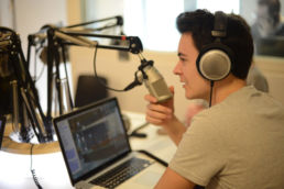 Etudiant Medialab-Radio