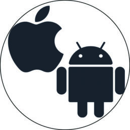 logo android et ios apple