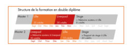 structure de la formation en double diplôme marketing international