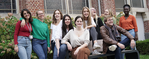 Etudiants en Master de la Faculté des Lettres et Sciences Humaines de l'Université Catholique de Lille