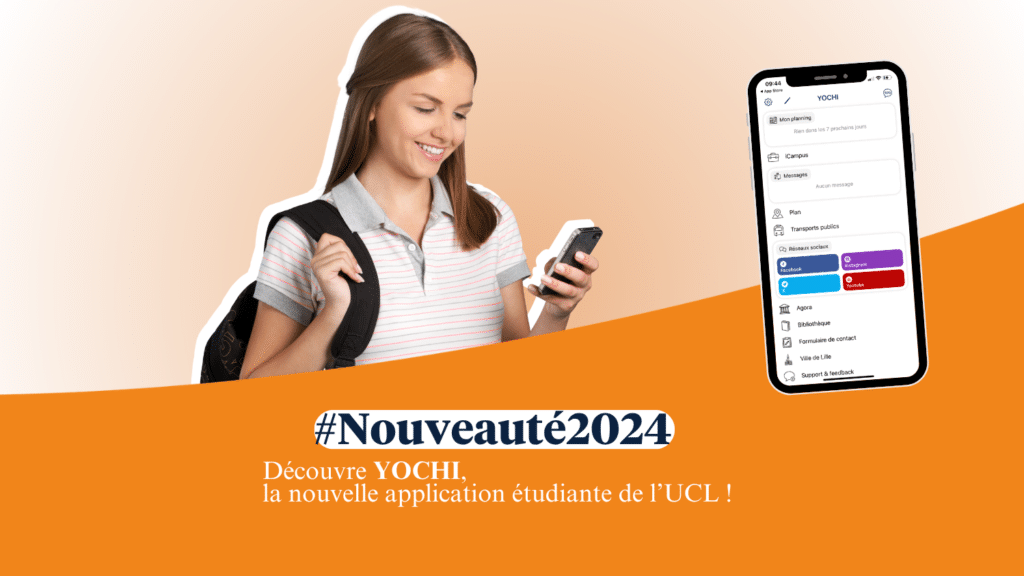Découvre Yochi, l'application des étudiants